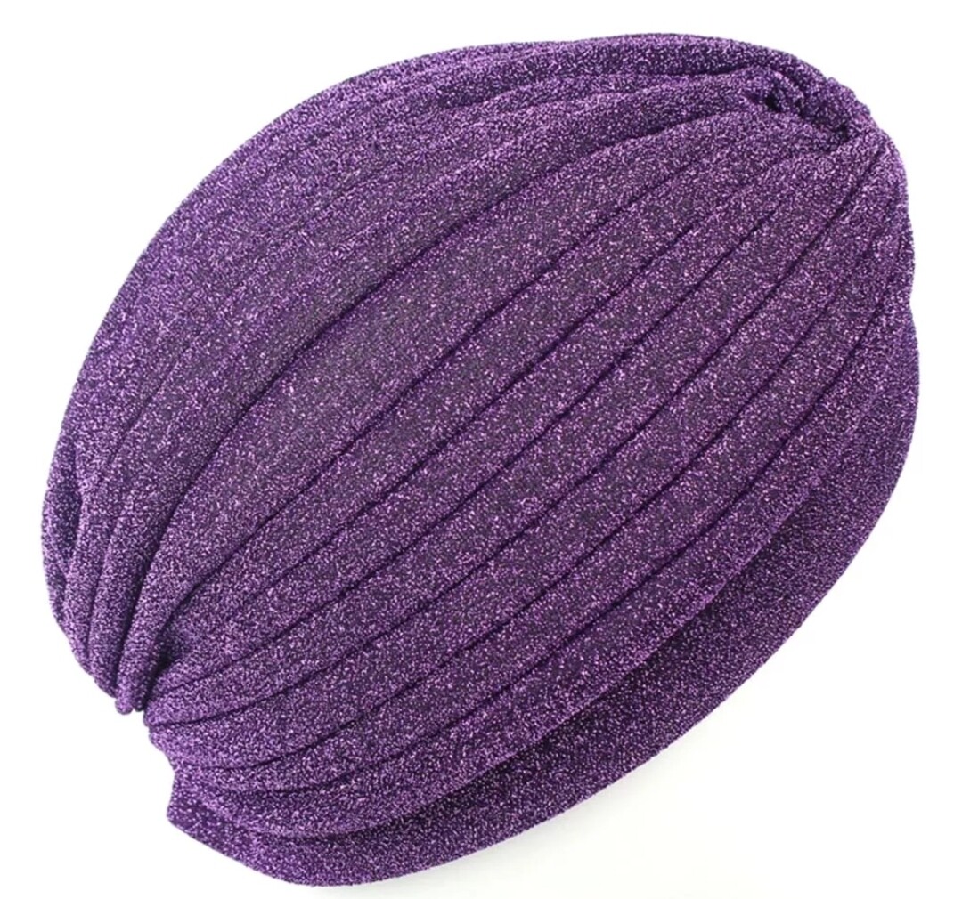 SHINY KNOT TWIST TURBAN