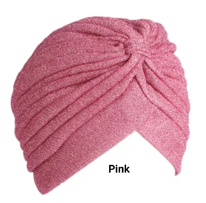 SHINY KNOT TWIST TURBAN