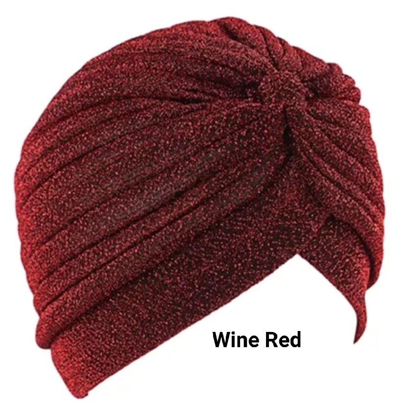 SHINY KNOT TWIST TURBAN