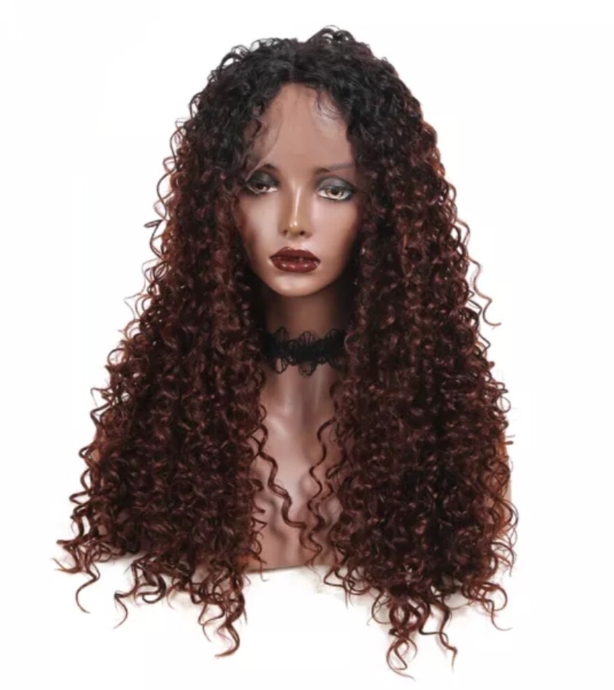 Robbie Wig | Auburn Ombre Lace Front 