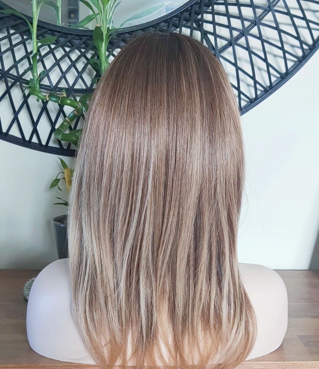 Nic Wig | Caramel Brown Balayage Layered