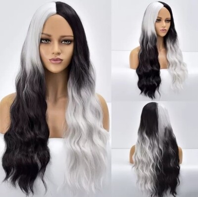 Cosplay Wig | Black and White