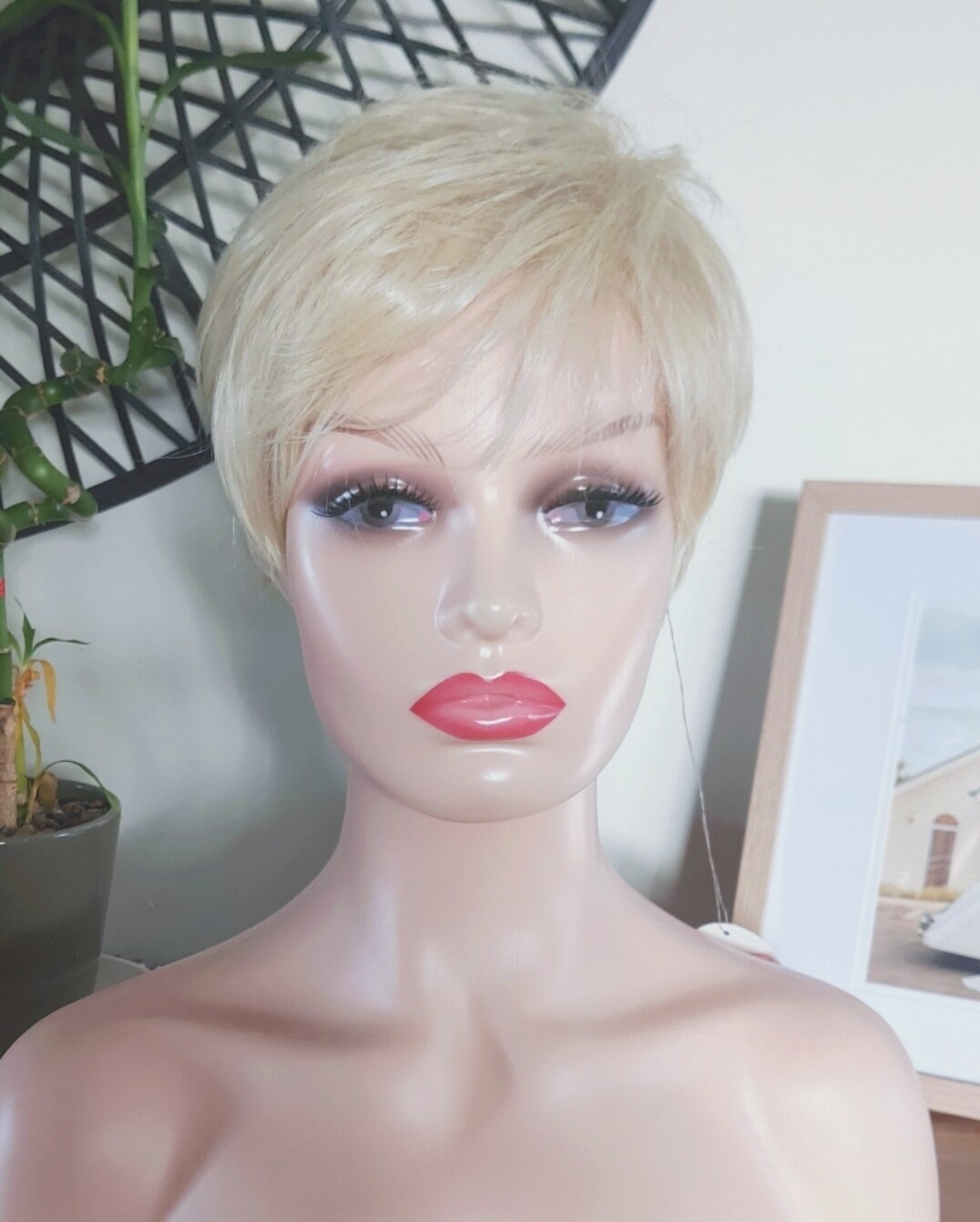 Sophia - Wig - Light Blonde Remy Hair Blend 