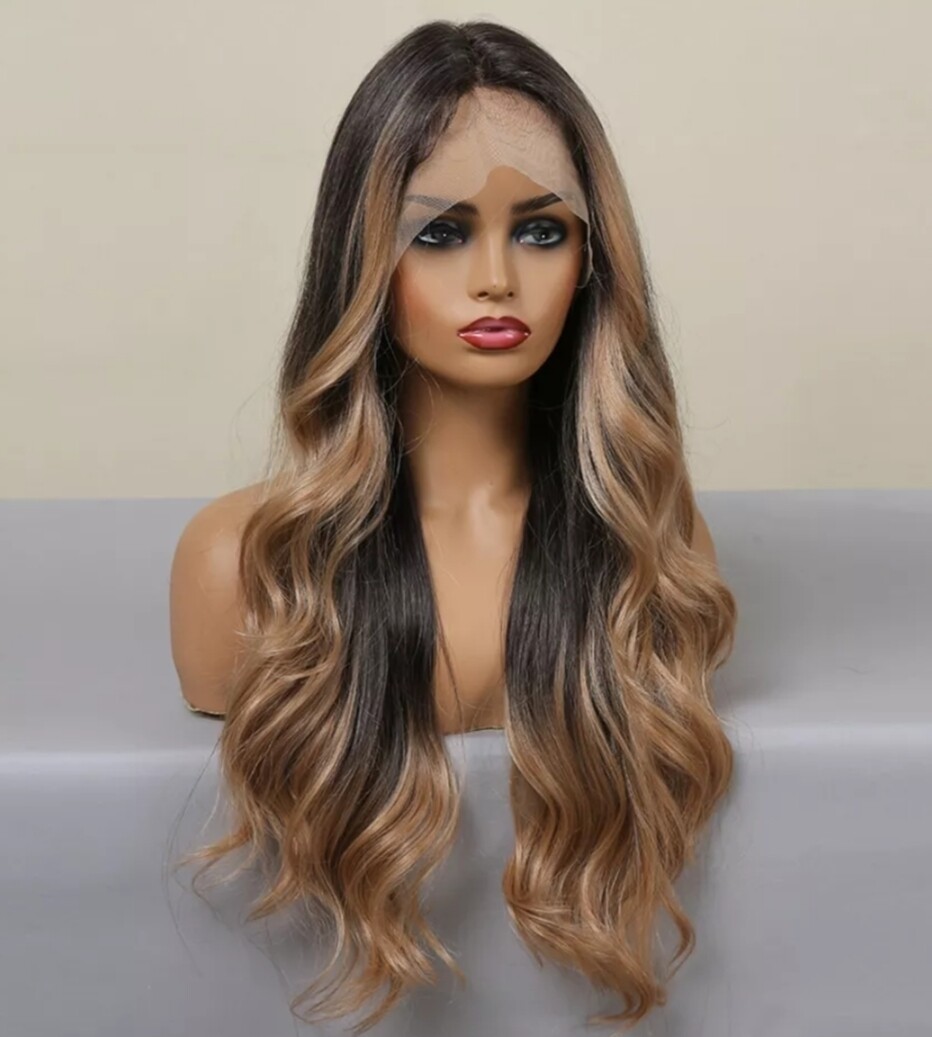 Marie Wig | Brown to Caramel Balayage Lace Front