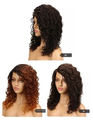 Dora Wigs | Curly Lace Front Human Hair 