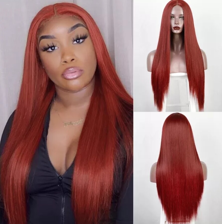 Mary - Wig - Deep Red