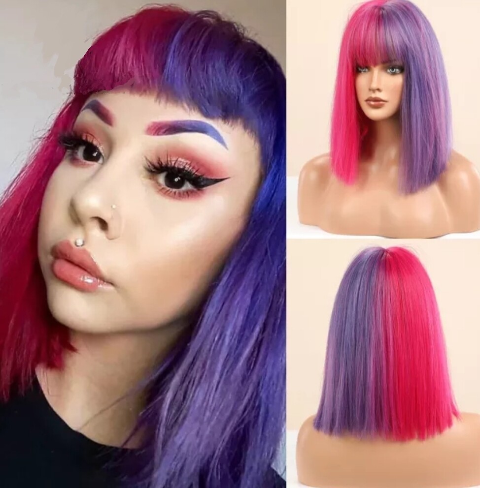 Cosplay Wig | Pink and Purple 