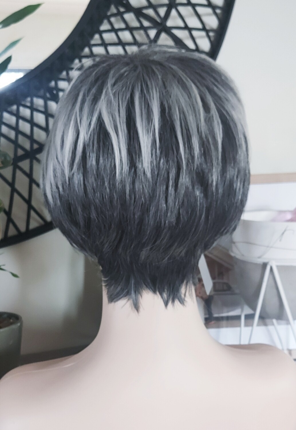 Nadia Wig | Salt and Pepper Human Hair Blend