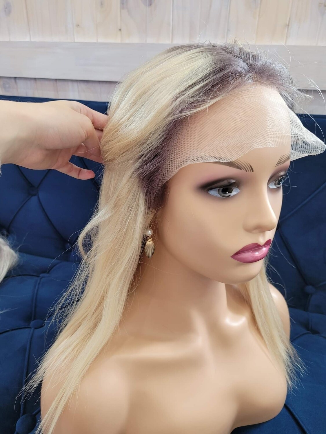 Nova Wig | Butter Blonde Ombre Human Hair Lace Front 