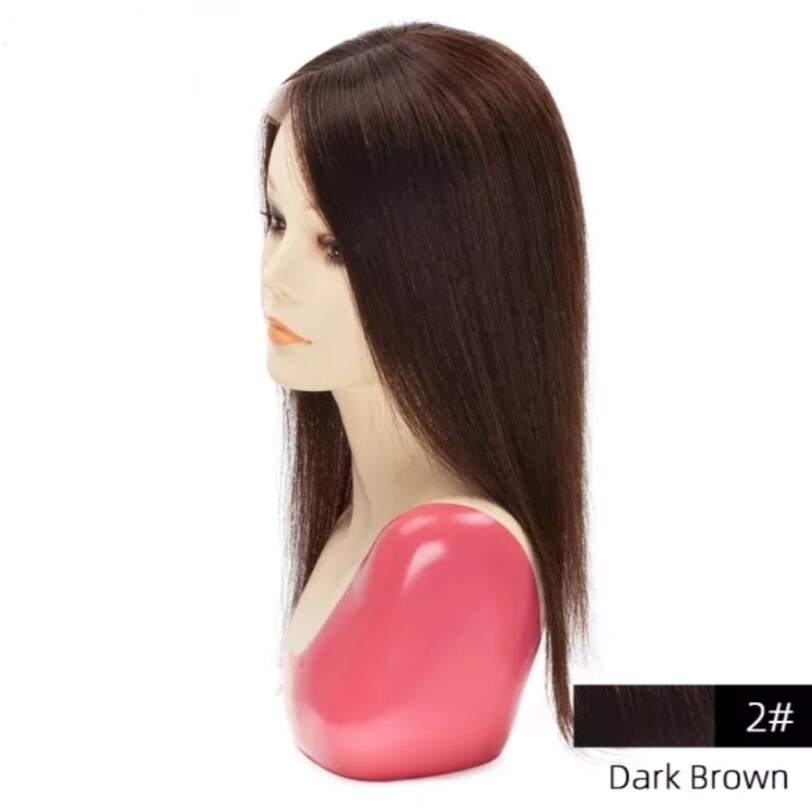 HUMAN HAIR TOPPER Lace Base 13x13cm