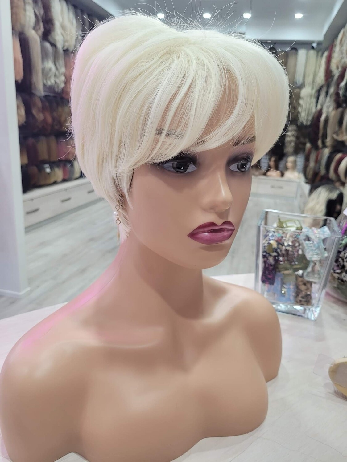 Di Wig | Blonde Human Hair Blend