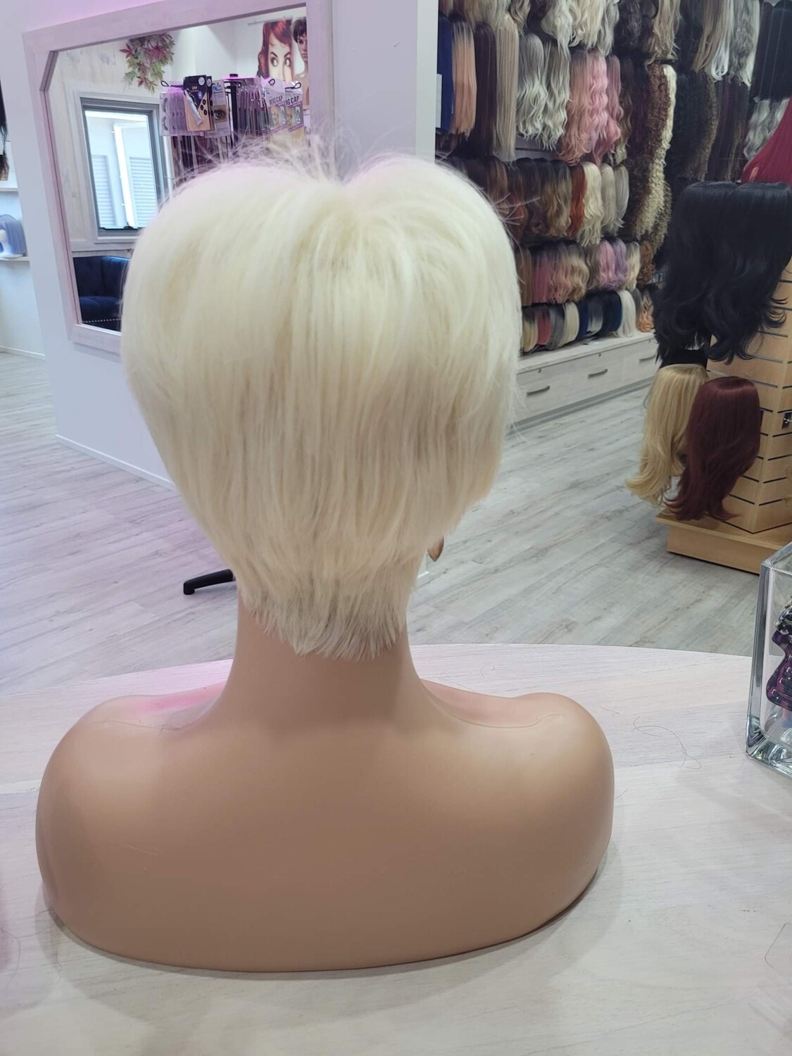 Di Wig | Blonde Human Hair Blend