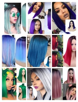 Cosplay - Wigs - Bright Colours