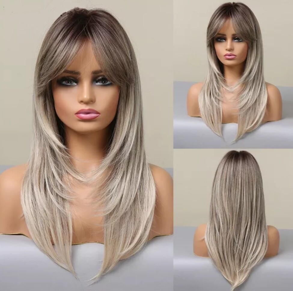 Claire Wig | Ash Light Blonde Layered