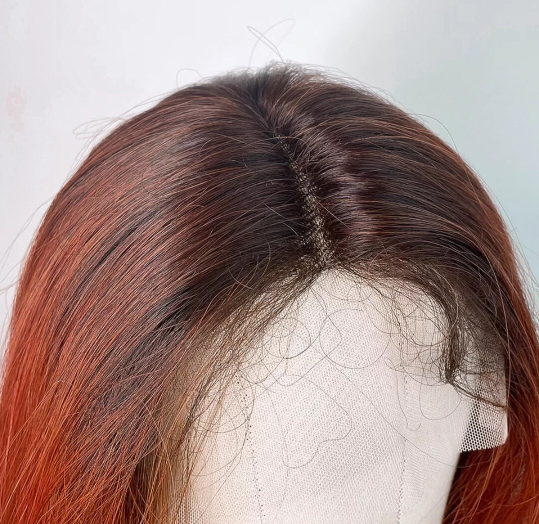 Julie-Anne Wig | Dark Copper Ombre Lace Front 