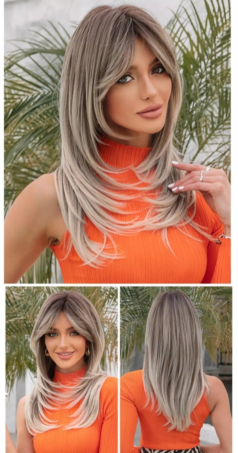 Claire Wig | Ash Light Blonde Layered