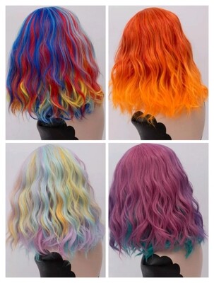 Cosplay - Wigs - Multi-Colour