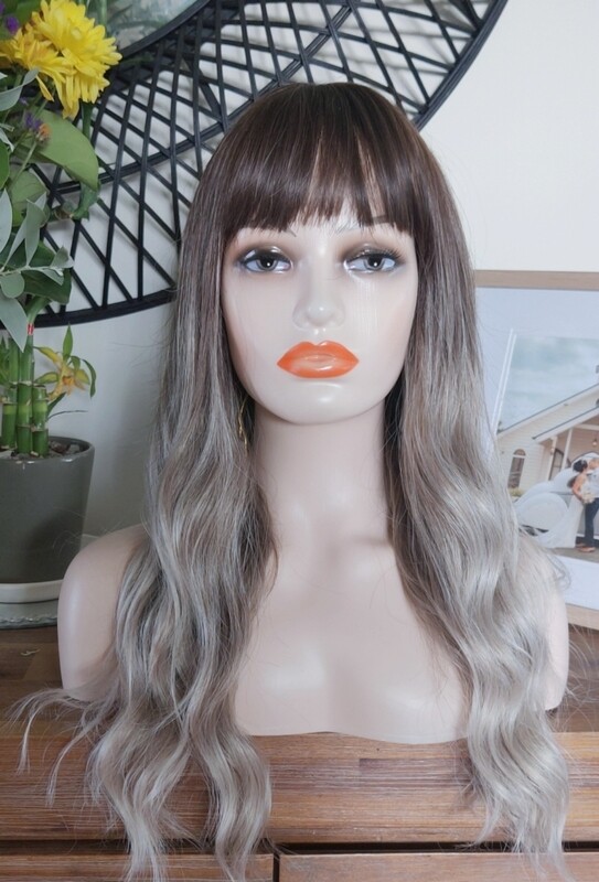 Ava Wig | Mocha Ash Blonde Balayage