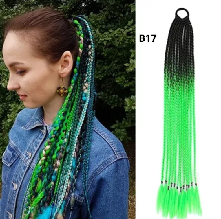BOX BRAID EXTENSION SYNTHETIC HAIR
