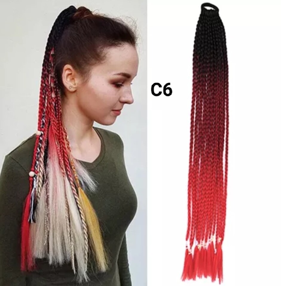 BOX BRAID EXTENSION SYNTHETIC HAIR