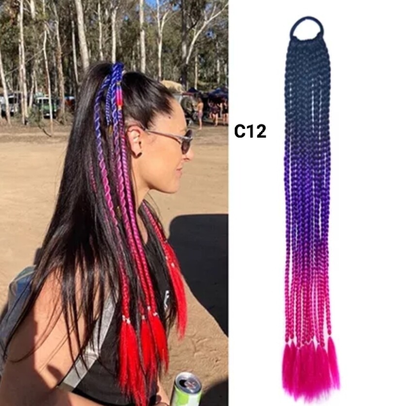 BOX BRAID EXTENSION SYNTHETIC HAIR