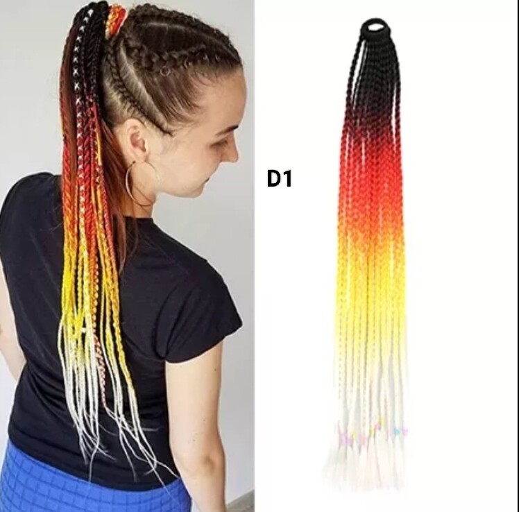 BOX BRAID EXTENSION SYNTHETIC HAIR