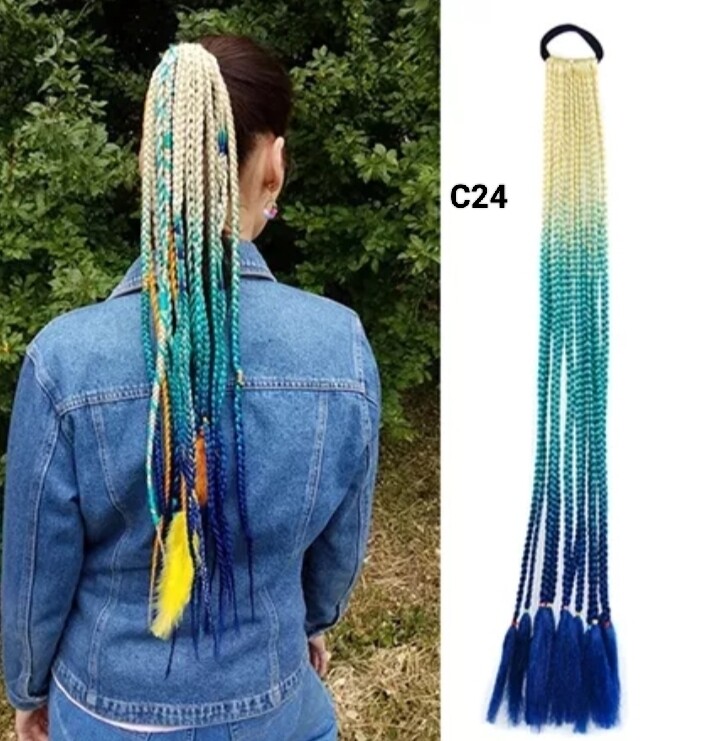 BOX BRAID EXTENSION SYNTHETIC HAIR