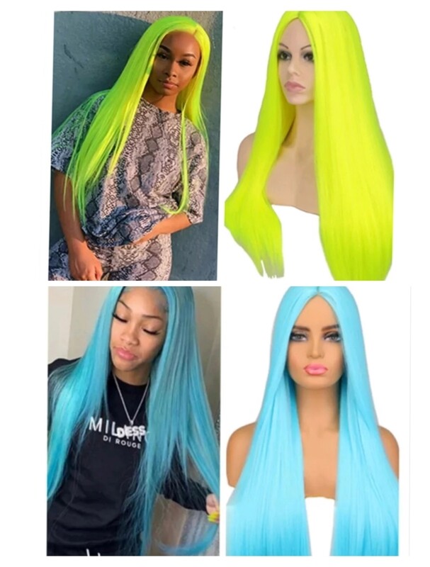 Cosplay Wigs | Fluorescent Straight 