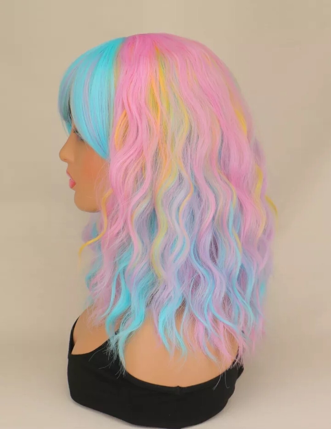 Cosplay Wig | Rainbow Water Wave