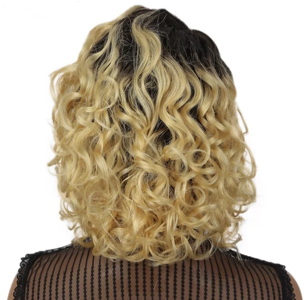 Talia Wigs | French Curl Human Hair Lace Front