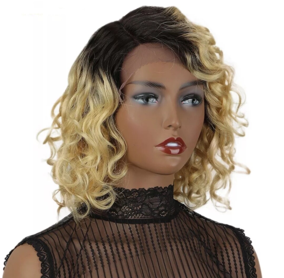 Talia Wigs | French Curl Human Hair Lace Front