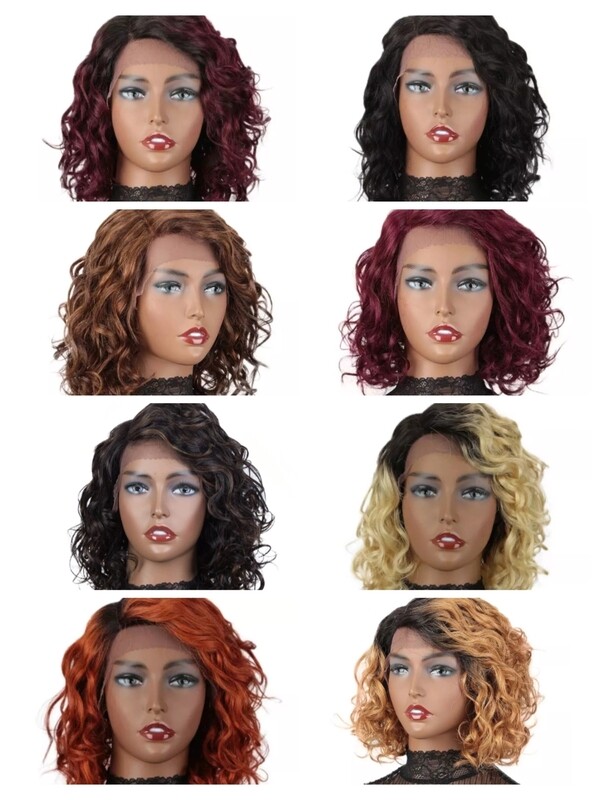 Talia Wigs | French Curl Human Hair Lace Front