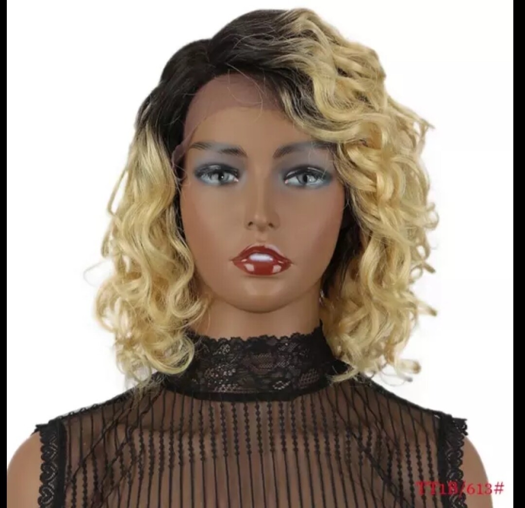 Talia Wigs | French Curl Human Hair Lace Front