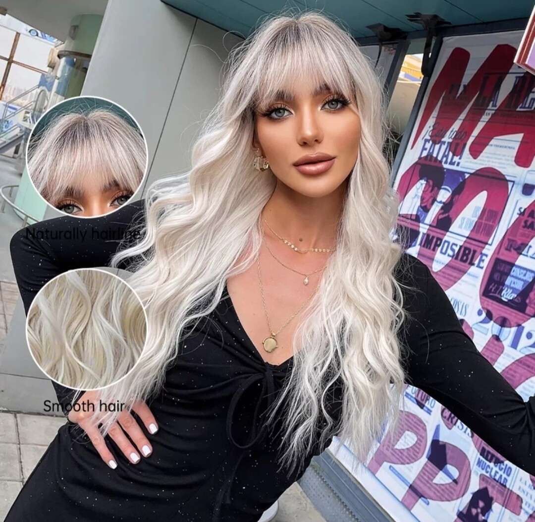 Cecilia Wig | Platinum Blonde Ombre
