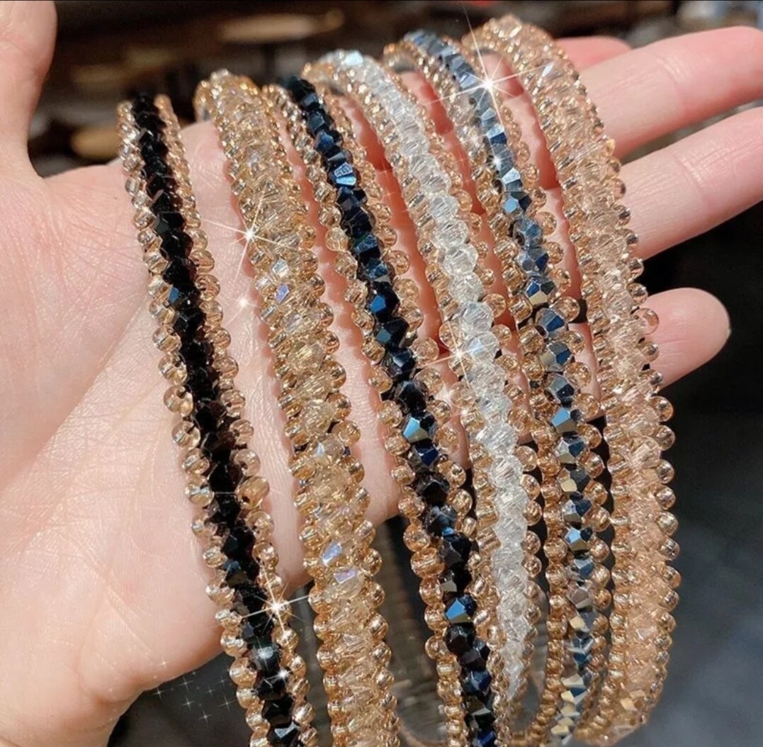 SHINY RHINESTONE HEADBAND