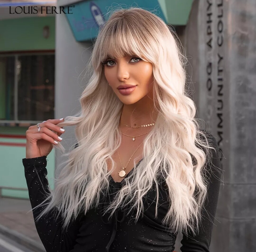 Cecilia Wig | Platinum Blonde Ombre