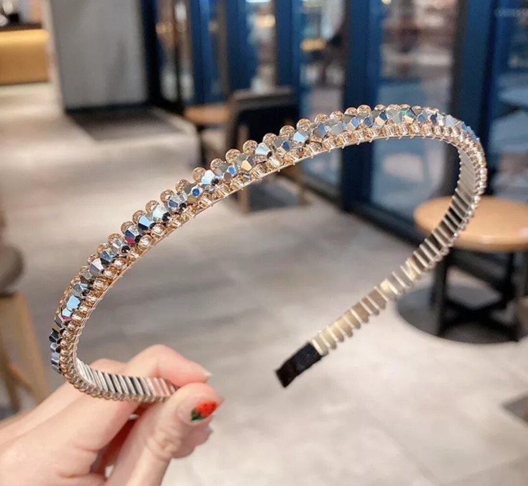SHINY RHINESTONE HEADBAND