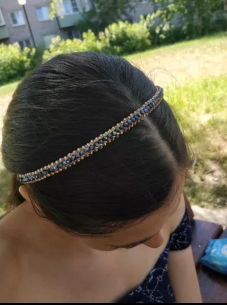 SHINY RHINESTONE HEADBAND