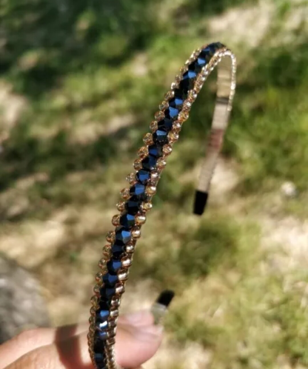 SHINY RHINESTONE HEADBAND