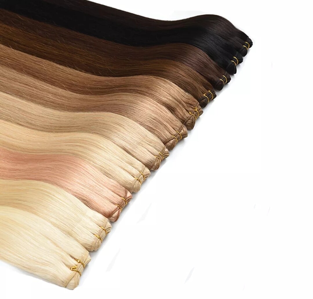 Weft Extension European Human Remy Hair