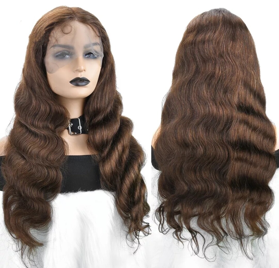 Arya Wig | Auburn Brown Human Hair Lace Front