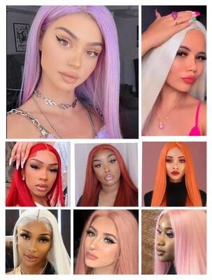 Cosplay Wigs | Long Straight Lace Front 