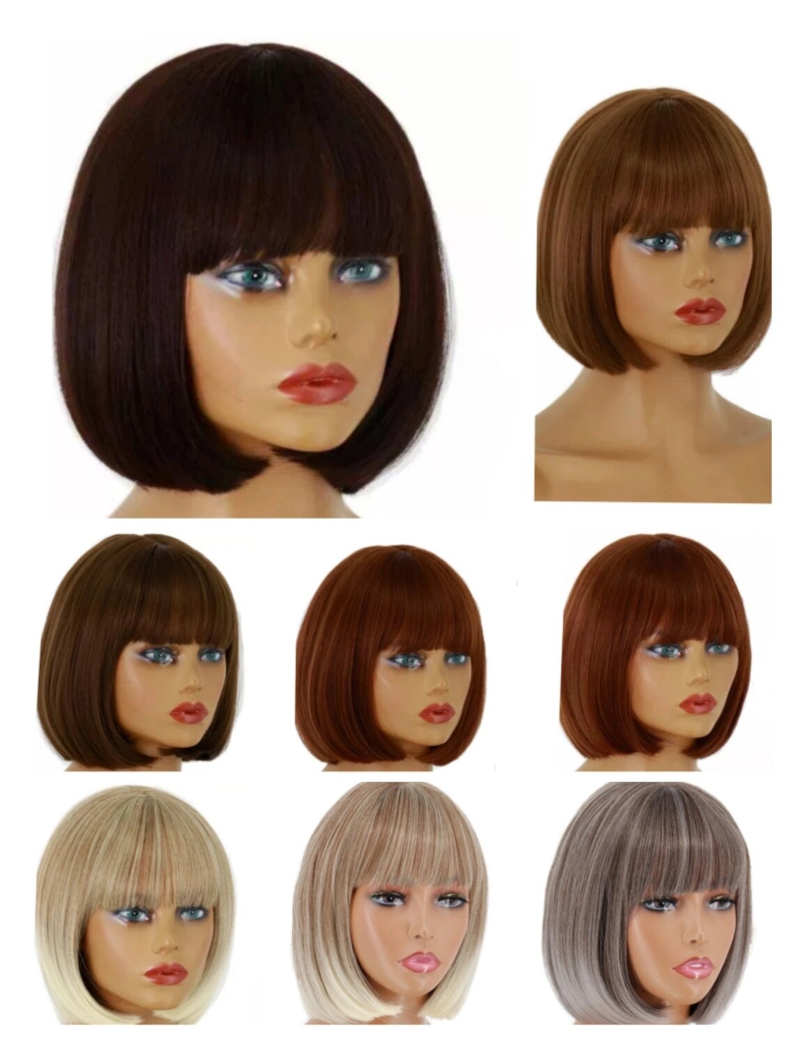 Stevie Wigs | Short Bobs