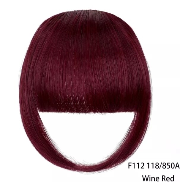 CLIP IN FRINGE EXTENSION SYNTHETIC HAIR 