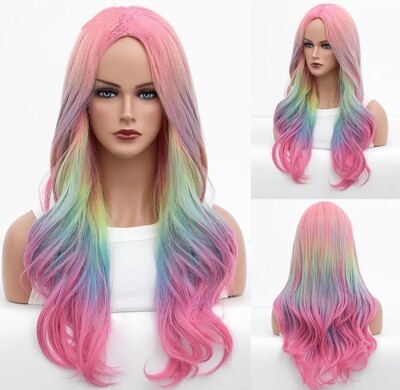 Cosplay Wig | Rainbow
