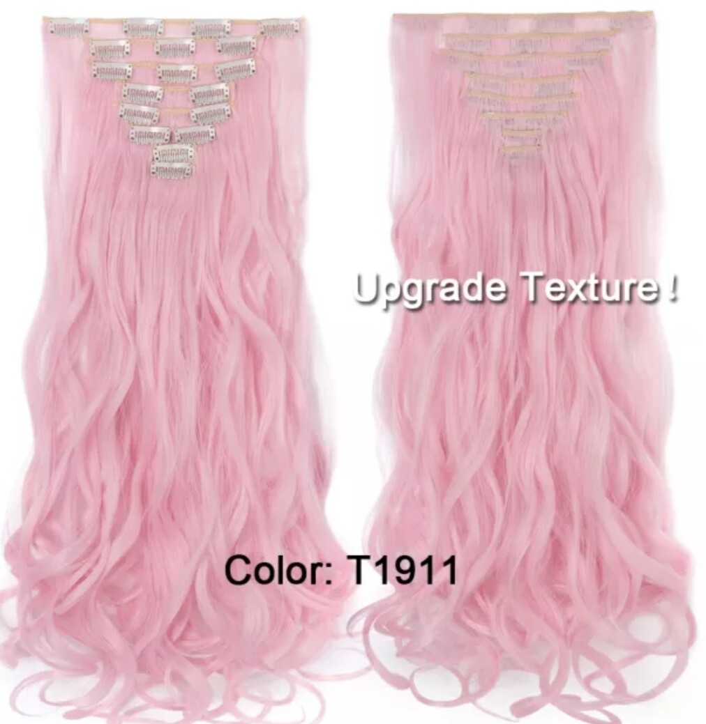 CLIP IN EXTENSION SYNTHETIC HAIR