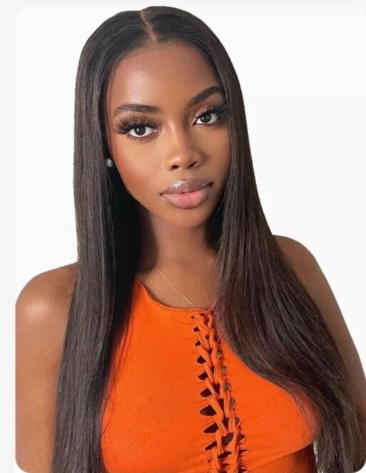 Isabella - Wig - Natural Black Remy Hair Lace Front 