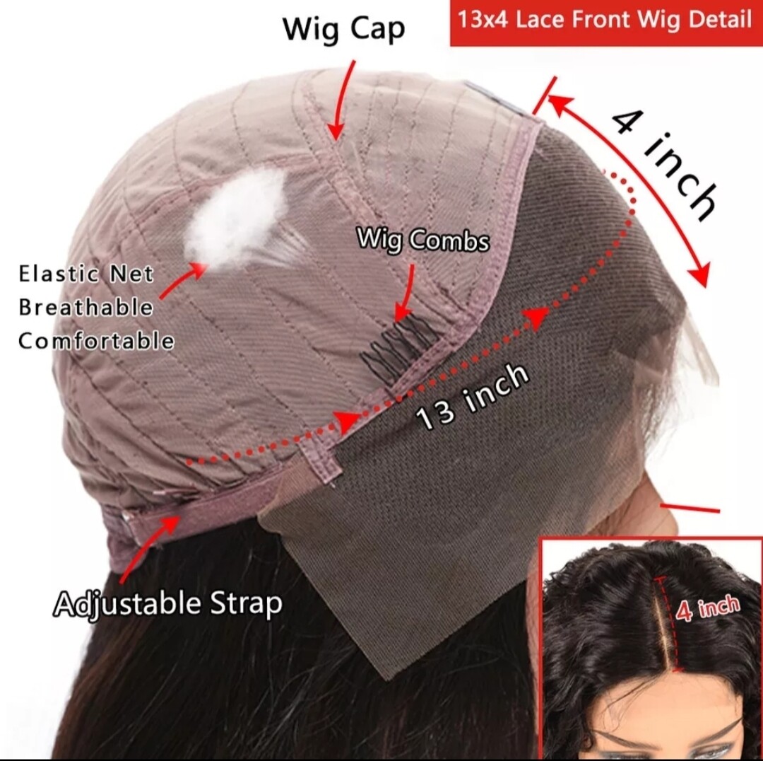Isabella Wig | Natural Black Human Hair Lace Front 