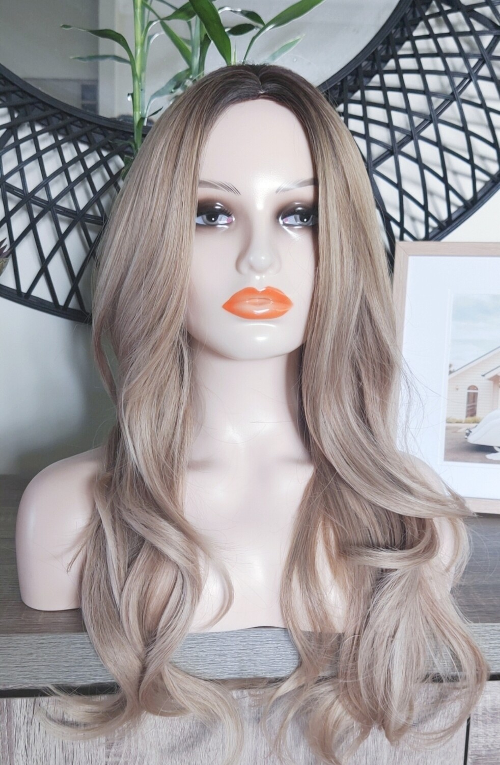 Parker Wig | Honey to Blonde Ombre Balayage