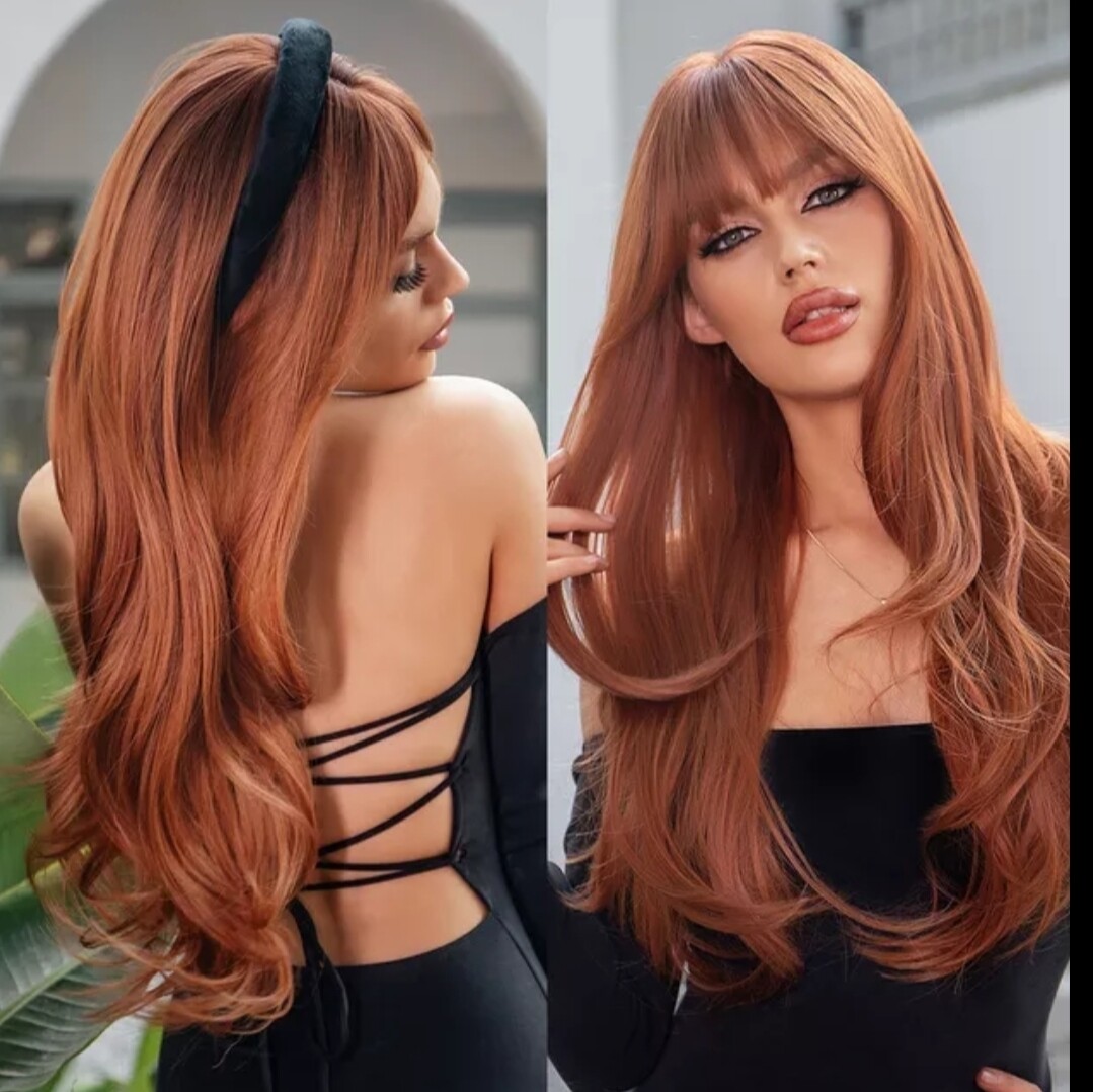 Stylista - Wig - Copper Red Ombre